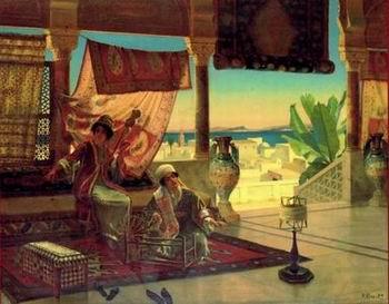 Arab or Arabic people and life. Orientalism oil paintings 01, unknow artist